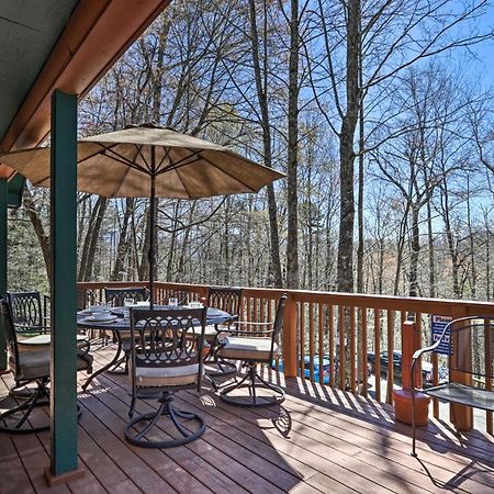 Smoky Mountain Cabin 4 Acres, 3 Mi To ガトリンバーグ エクステリア 写真