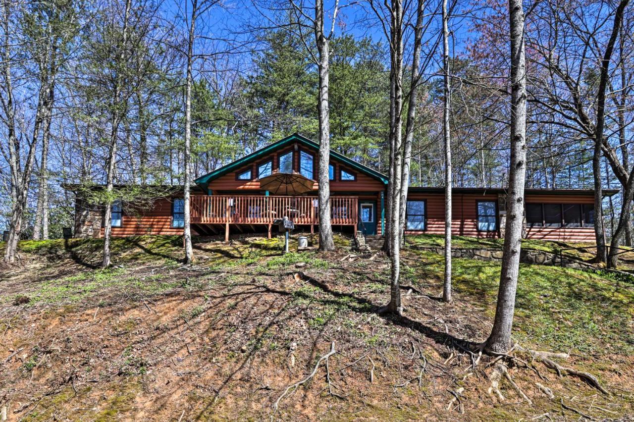 Smoky Mountain Cabin 4 Acres, 3 Mi To ガトリンバーグ エクステリア 写真