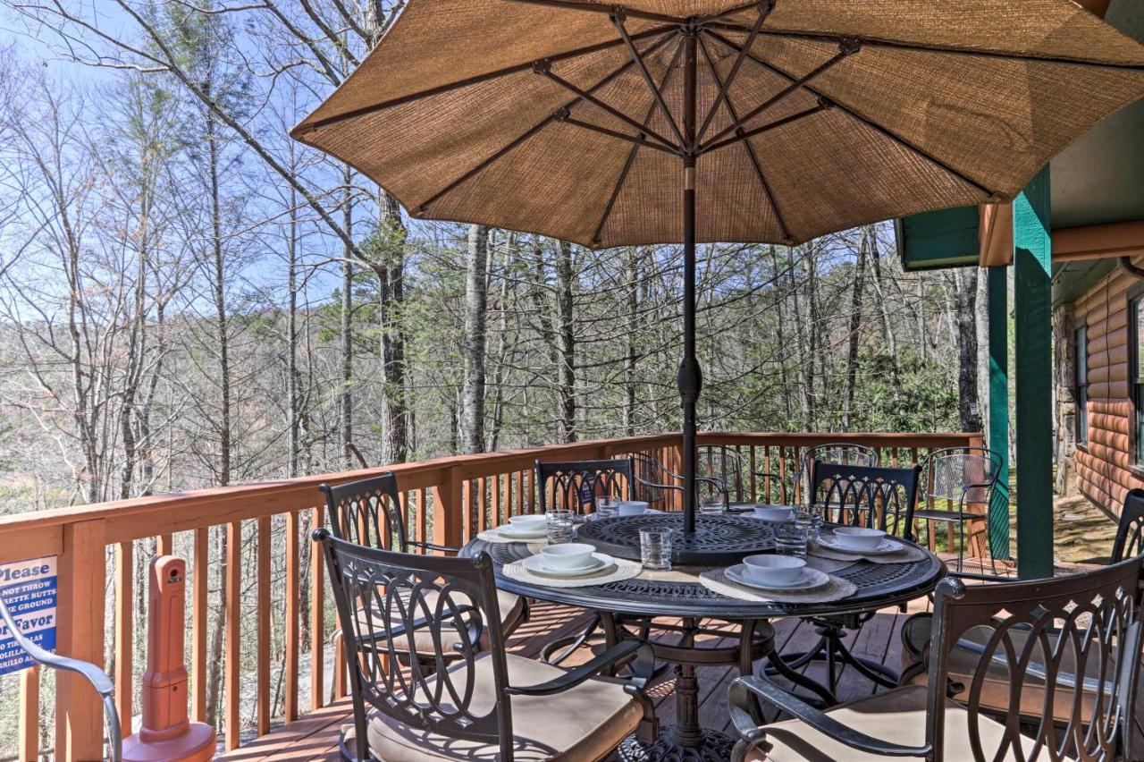 Smoky Mountain Cabin 4 Acres, 3 Mi To ガトリンバーグ エクステリア 写真