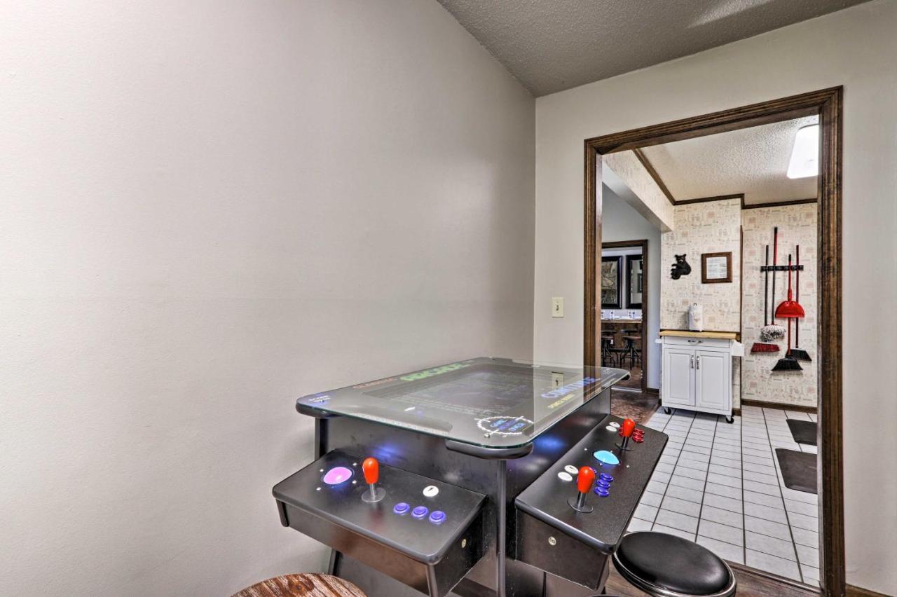 Smoky Mountain Cabin 4 Acres, 3 Mi To ガトリンバーグ エクステリア 写真